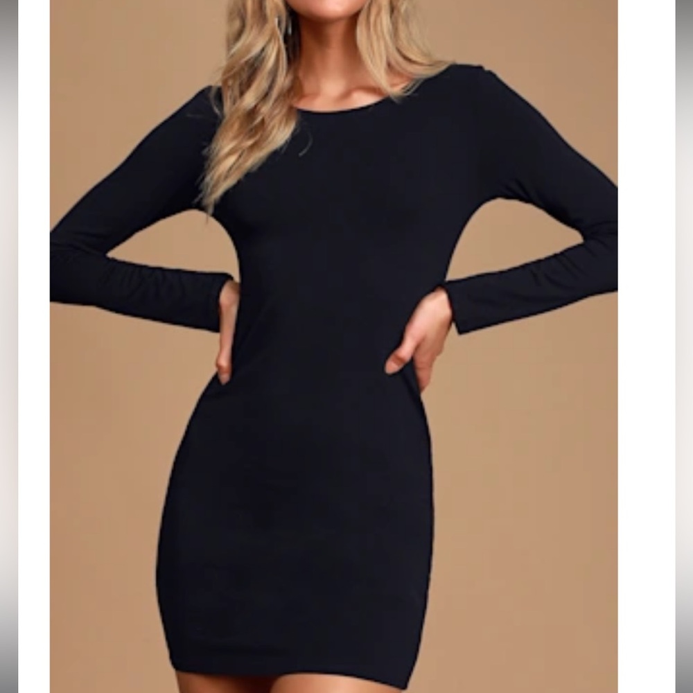 Black Long Sleeve Dress